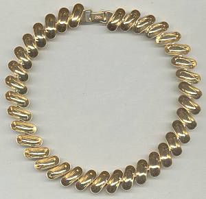 Necklace/Choker Designer Napier Shiney GT Losenge Links