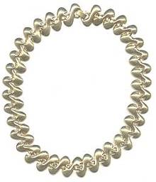 Necklace/Choker Unsigned GT Slanted