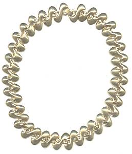 Necklace/Choker Unsigned GT Slanted