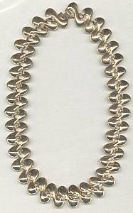 Necklace/Choker Unsigned GT Slanted