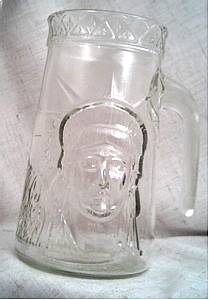 Glass/1986 Lady Liberty-Keep The Torch Lite Mug/Anchor Glass Container Corp.