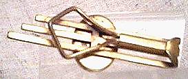 Tie Clip/Designer/Swank W/Male Cameo