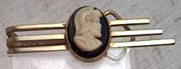 Tie Clip/Designer/Swank W/Male Cameo