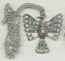 Necklace/3-Different Southwest Style/Cross/Thunderbird/Sunburst