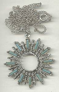Necklace/3-Different Southwest Style/Cross/Thunderbird/Sunburst