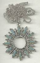 Necklace/3-Different Southwest Style/Cross/Thunderbird/Sunburst