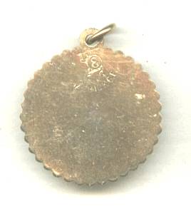 Religious/Confirmation Charm/1/20 12KT GF Made By Leavins Manufactureing Co.