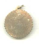 Religious/Confirmation Charm/1/20 12KT GF Made By Leavins Manufactureing Co.