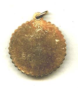 Religious/Confirmation Charm/1/20 12KT GF Made By Leavins Manufactureing Co.