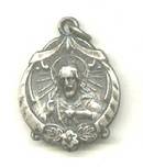 Religious/ Christ & Modona&Child Sterling Charm
