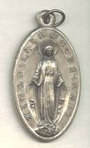 Religious/Mother Mary Medal W/Chinese Characters