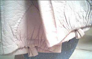 Gloves/Ladies 3/4/Ecru Kid Leather/NeimanMarcus/French