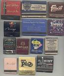 Smoking Items/13 Old Matchbooks and Matchbook Covers(empty)
