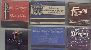 Smoking Items/13 Old Matchbooks and Matchbook Covers(empty)