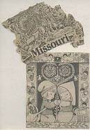 Ephemera/5 Pieces of Newspaper Graphics Mounted on Cardboard/