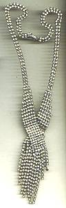 Necklace/C.1930's -1940's Clear Crystal