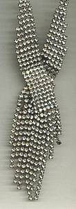 Necklace/C.1930's -1940's Clear Crystal