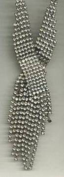 Necklace/C.1930's -1940's Clear Crystal