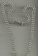 Necklace/C.1930's -1940's Clear Crystal