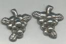 Earrings/Screwbacks/Mexican Silver/Grape Clusters