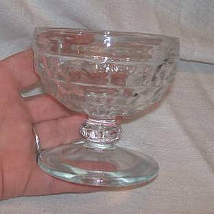 Glass/Sherbert Cup/American Whitehall by Indiana Glass Co.