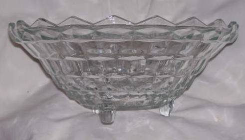Glass/Large Serving Bowl/American Whitehall by Indiana Glass Co.