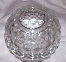 Glass/Homeco Fairy Lite/Lamp/American Whitehall by Indiana Glass Co.