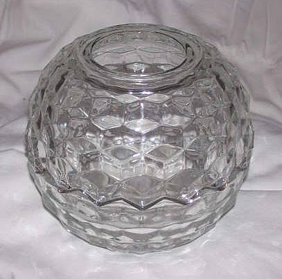 Glass/Homeco Fairy Lite/Lamp/American Whitehall by Indiana Glass Co.