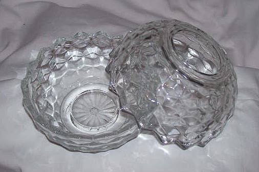Glass/Homeco Fairy Lite/Lamp/American Whitehall by Indiana Glass Co.