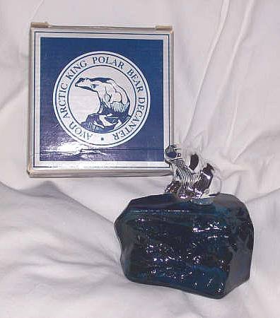 Avon/MIB Artic King Polar Bear Decanter//Everest After Shave