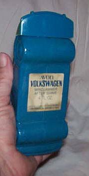 Avon/Blue/Volkswagan/Windjammer After Shave Decanter/Empty/No Box