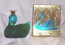 Avon/MIB Royal Swan Unforgetable Cologne Decanter