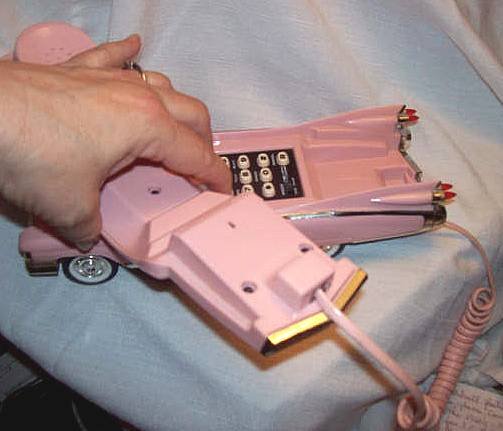 1959 Pink Eldorado Biarritz Cadilac Phone By Telemania