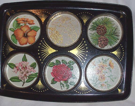 Souvenirs/Florida Tin Drinks Tray With Graphics