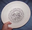 Collectible Calender Plate/1971