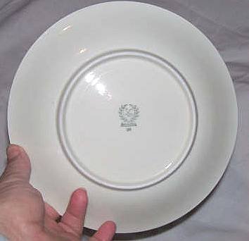 Porcelain/Small Bavarian Winterling Salad Plate