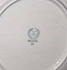 Porcelain/Small Bavarian Winterling Salad Plate