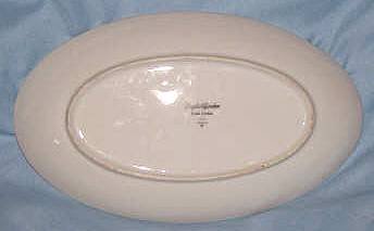 Porcelain/Small Oval Plate/Japan