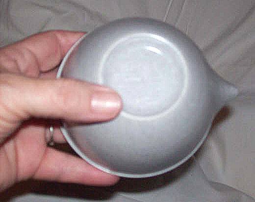 Kitchenwre/Gray Melmac Lidded Creamer