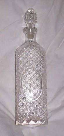 Glass/Clear Decanter With Stopper