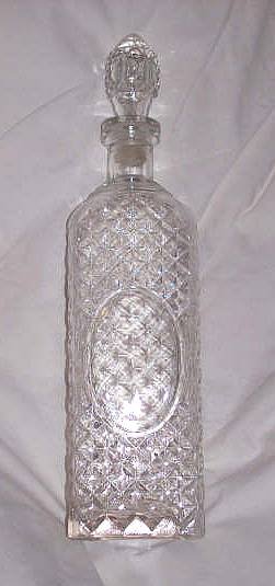 Glass/Clear Decanter With Stopper