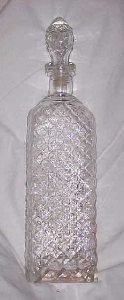 Glass/Clear Decanter With Stopper