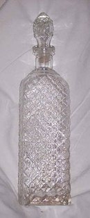 Glass/Clear Decanter With Stopper