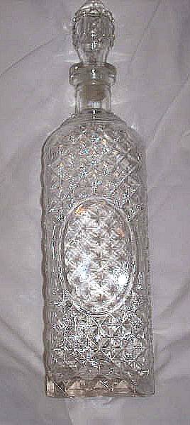 Glass/Clear Decanter With Stopper