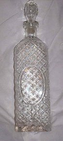 Glass/Clear Decanter With Stopper