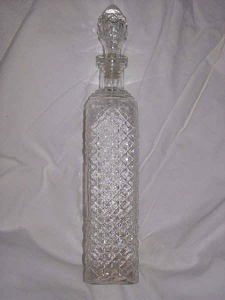 Glass/Clear Decanter With Stopper
