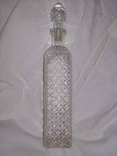 Glass/Clear Decanter With Stopper