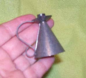 Household Items/Handmade Small Tin Candle Snuffer