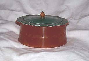 Vanity Items/Celluloid Three Piece Hair Receiver