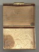 Vanity Item(s)/Pill Box W/Confetti Lucite Top W/Imbeded Decoration